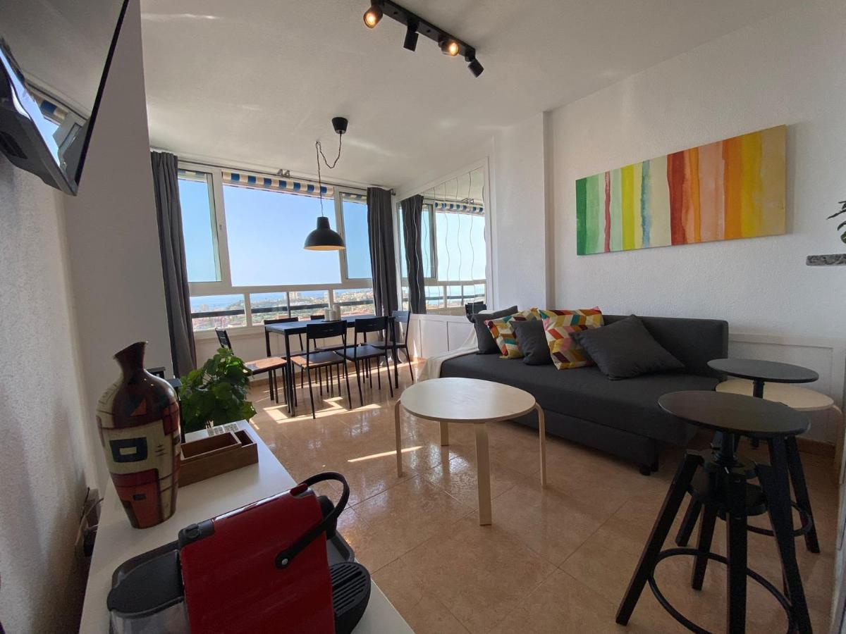 Apartamento Diorama D Con Impresionante Vista, Piscina Y Parking Benalmádena Eksteriør bilde